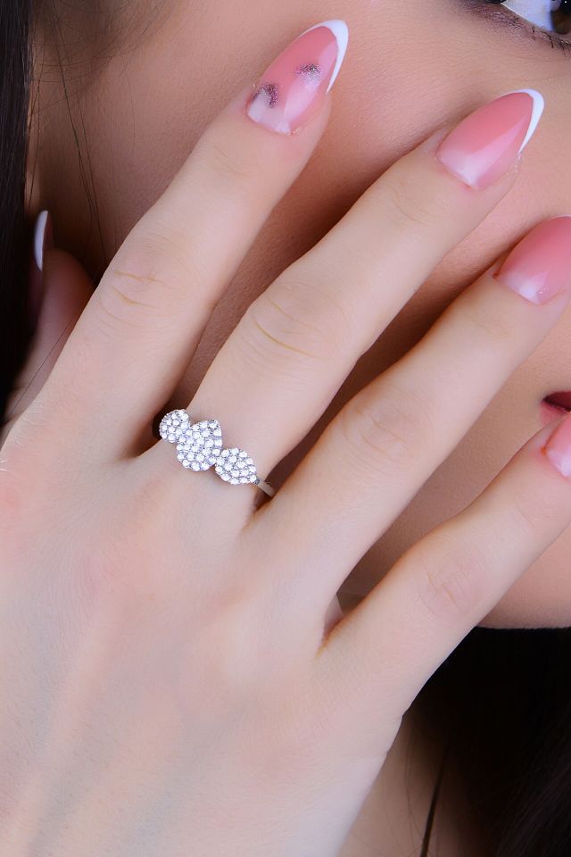 925 Ayar Gümüş 3 Sıra Salkım Su Yolu Set