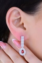 BARIŞ TAKI 925 Ayar Gümüş 3 Sıra V Hürrem Model Su Yolu Set