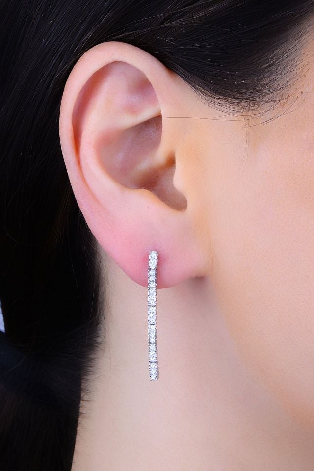 925 Ayar Gümüş V Model Su Yolu Set