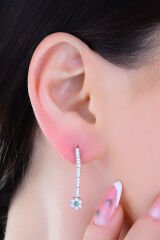 BARIŞ TAKI 925 Ayar Gümüş Salkım Su Yolu Set