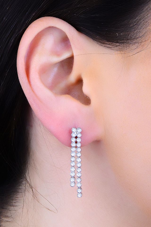 925 Ayar Gümüş Salkım Su Yolu Set