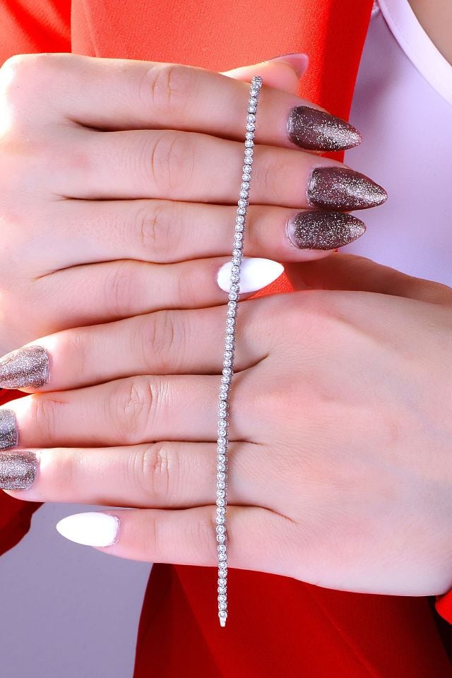 925 Ayar Gümüş Salkım Su Yolu Set