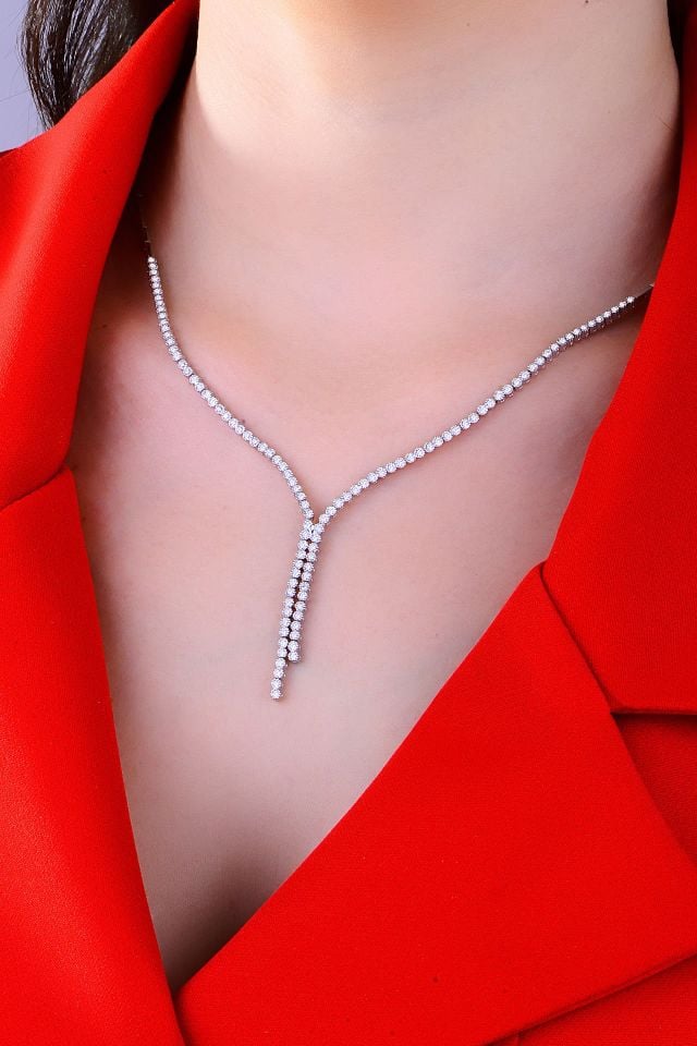 925 Ayar Gümüş Salkım Su Yolu Set