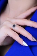 925 Ayar Gümüş Salkım Kalp Su Yolu Set