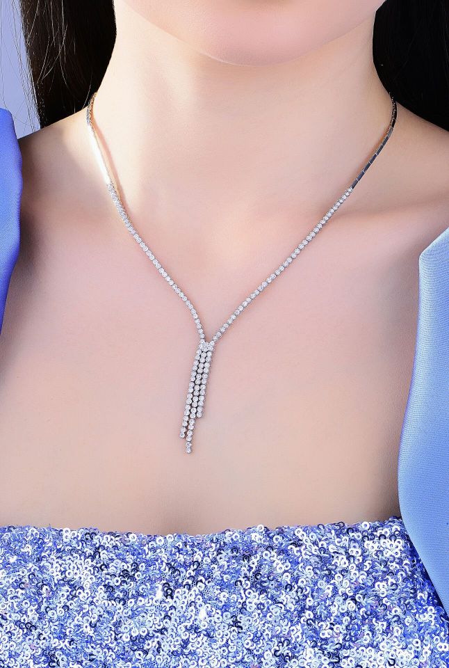 925 Ayar Gümüş Salkım Su Yolu Set