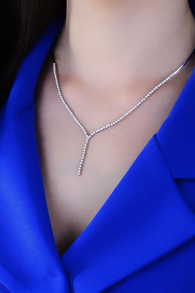 925 Ayar Gümüş Salkım Su Yolu Set