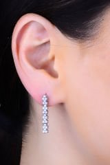 BARIŞ TAKI Kadın 925 Ayar Gümüş Baget Su Yolu Set