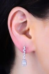 BARIŞ TAKI Kadın 925 Ayar Gümüş Baget Su Yolu Set