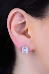 BARIŞ TAKI Kadın 925 Ayar Gümüş 3 Sıra Baget Su Yolu Set