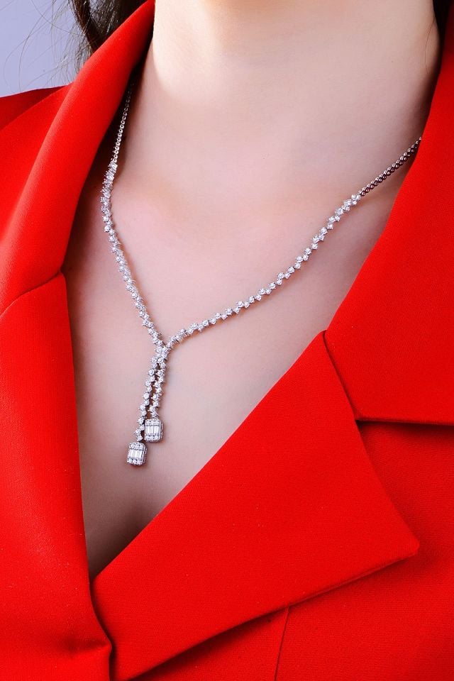 BARIŞ TAKI Kadın 925 Ayar Gümüş Baget Su Yolu Set