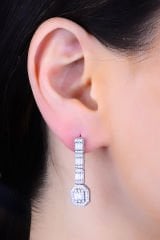 BARIŞ TAKI Kadın 925 Ayar Gümüş Baget Su Yolu Set