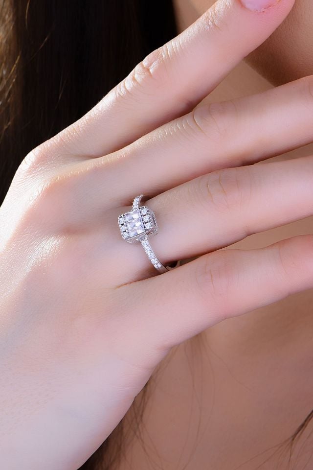 BARIŞ TAKI Kadın 925 Ayar Gümüş Tam Tur Baget Sıralı Su Yolu Set