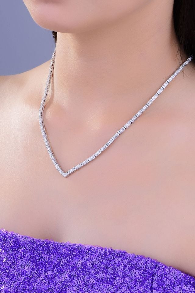 BARIŞ TAKI 925 Ayar Gümüş Tam Tur Baget Montür Su Yolu Bayan Düğün Seti