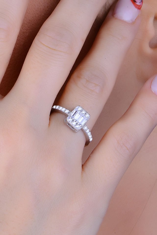 BARIŞ TAKI 925 Ayar Gümüş Baget Su Yolu Set