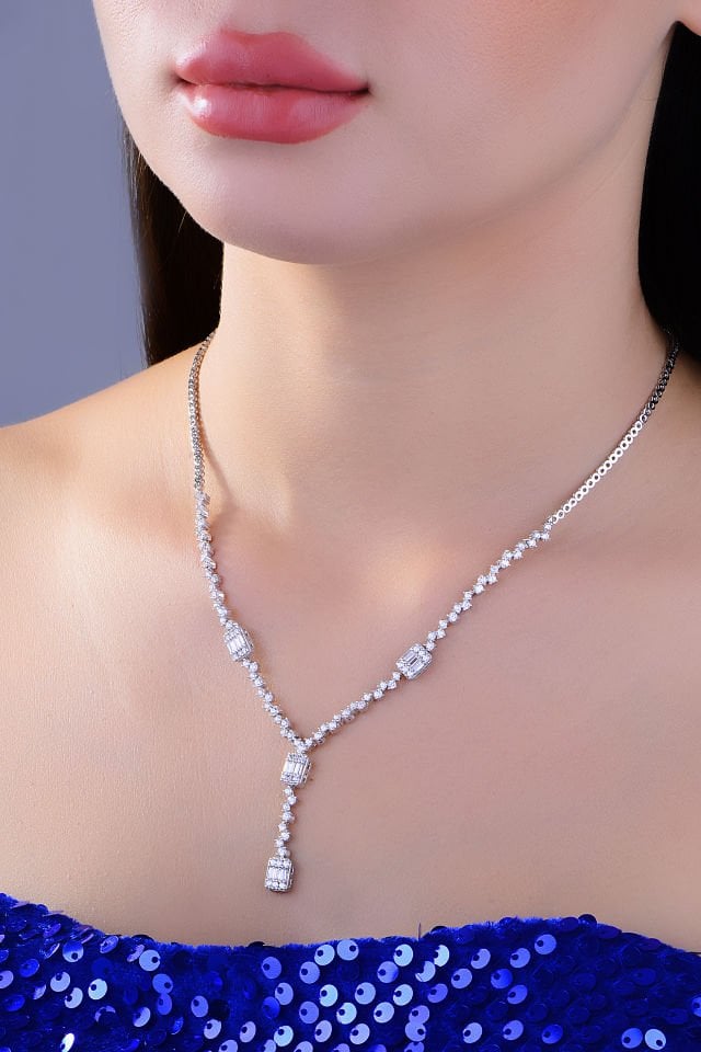 BARIŞ TAKI 925 Ayar Gümüş Baget Su Yolu Set