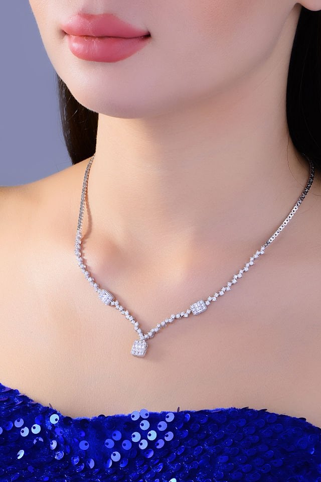 BARIŞ TAKI 925 Ayar Gümüş Baget Su Yolu Set