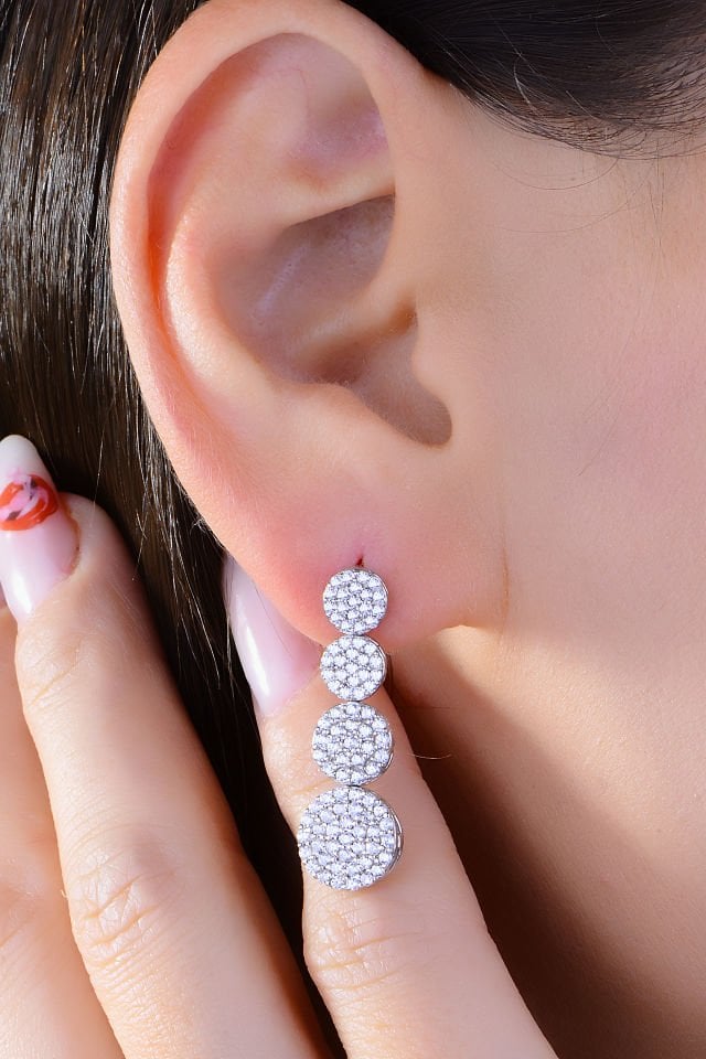 BARIŞ TAKI 925 Ayar Gümüş  Pırlanta Montör Su Yolu Set