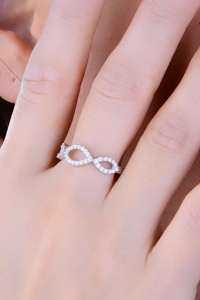 BARIŞ TAKI 925 Ayar Gümüş Damla Salkım Pırlanta Montör Su Yolu Set