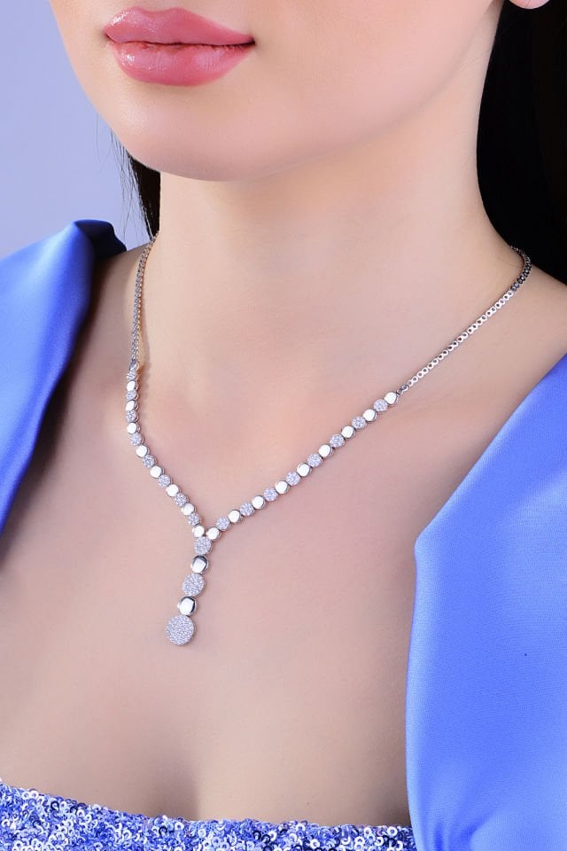 BARIŞ TAKI 925 Ayar Gümüş  Pırlanta Montör Su Yolu Set