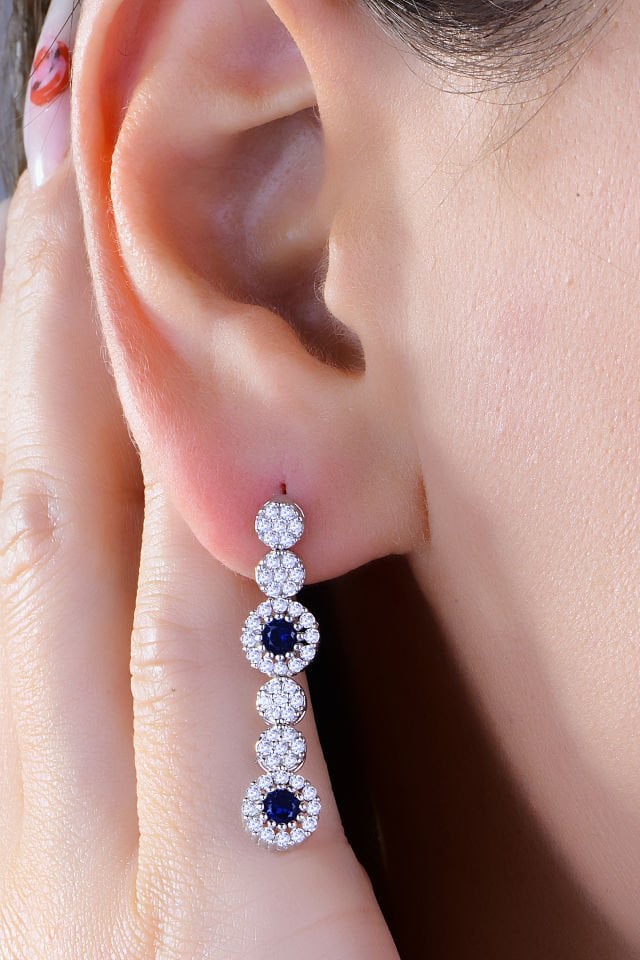 BARIŞ TAKI 925 Ayar Gümüş Pırlanta Montör Su Yolu Set