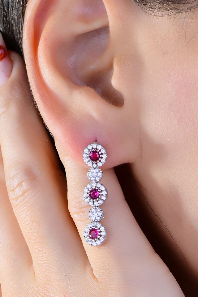 BARIŞ TAKI 925 Ayar Gümüş Pırlanta Montör Su Yolu Set