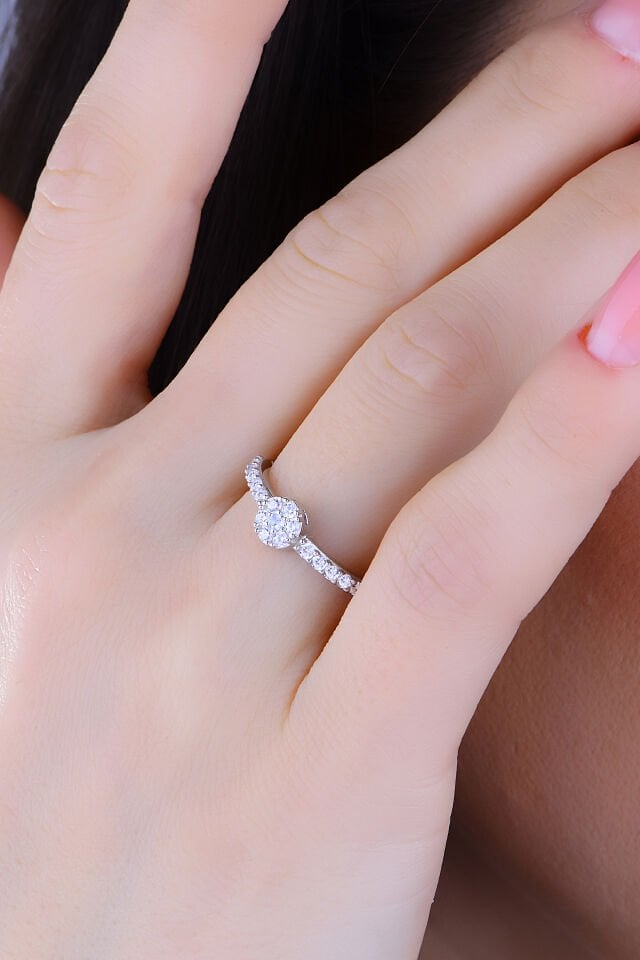 BARIŞ TAKI 925 Ayar Gümüş Salkım Su Yolu Set