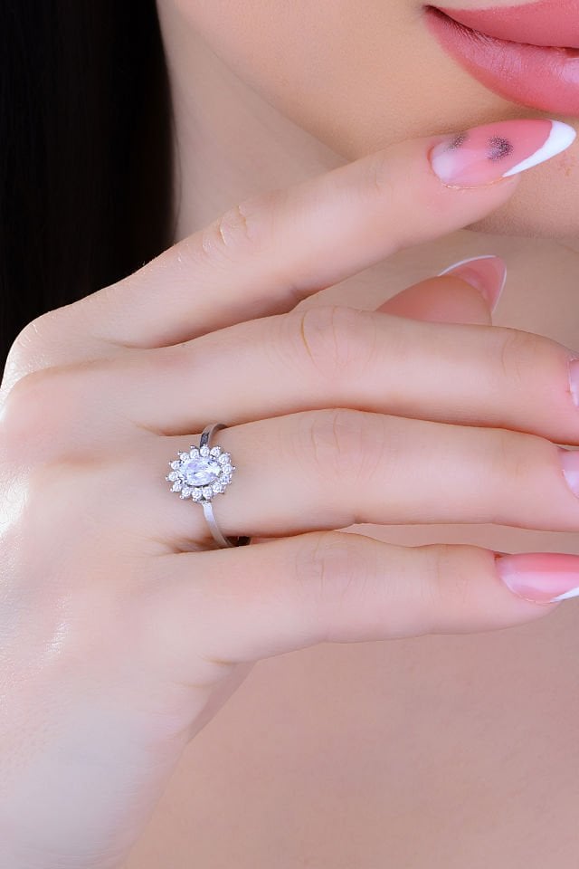 BARIŞ TAKI 925 Ayar Gümüş Anturaj V Model Su Yolu Set