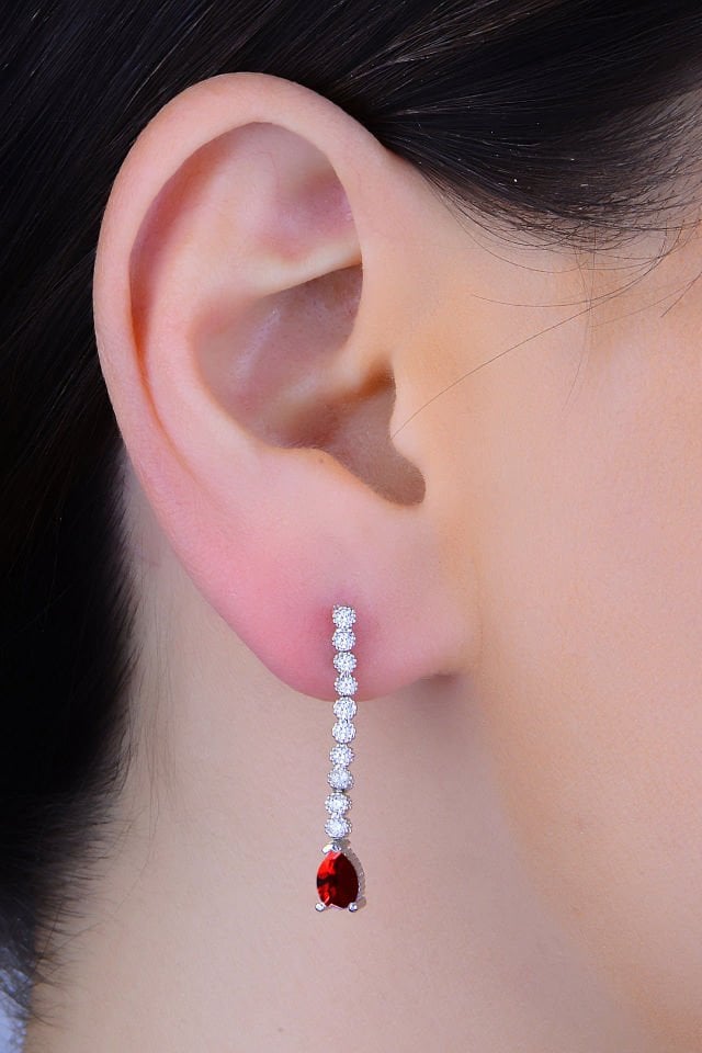 BARIŞ TAKI 925 Ayar Su Yolu Montör Damla Set