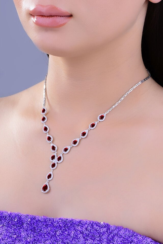 BARIŞ TAKI 925 Ayar Gümüş Damla Pırlanta Montör Su Yolu Set