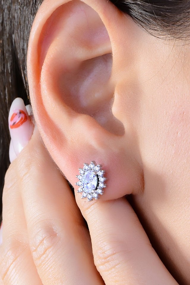 BARIŞ TAKI 925 Ayar Gümüş  Pırlanta Montör Su Yolu Set