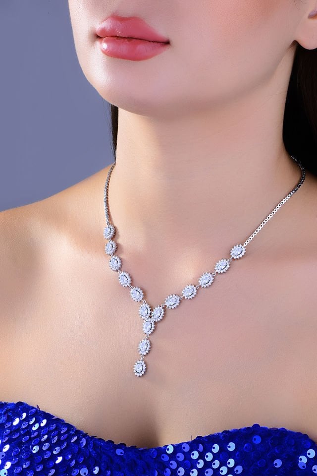 BARIŞ TAKI 925 Ayar Gümüş  Pırlanta Montör Su Yolu Set